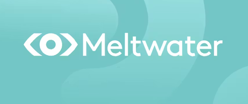 Screenshot of Meltwater's logo.