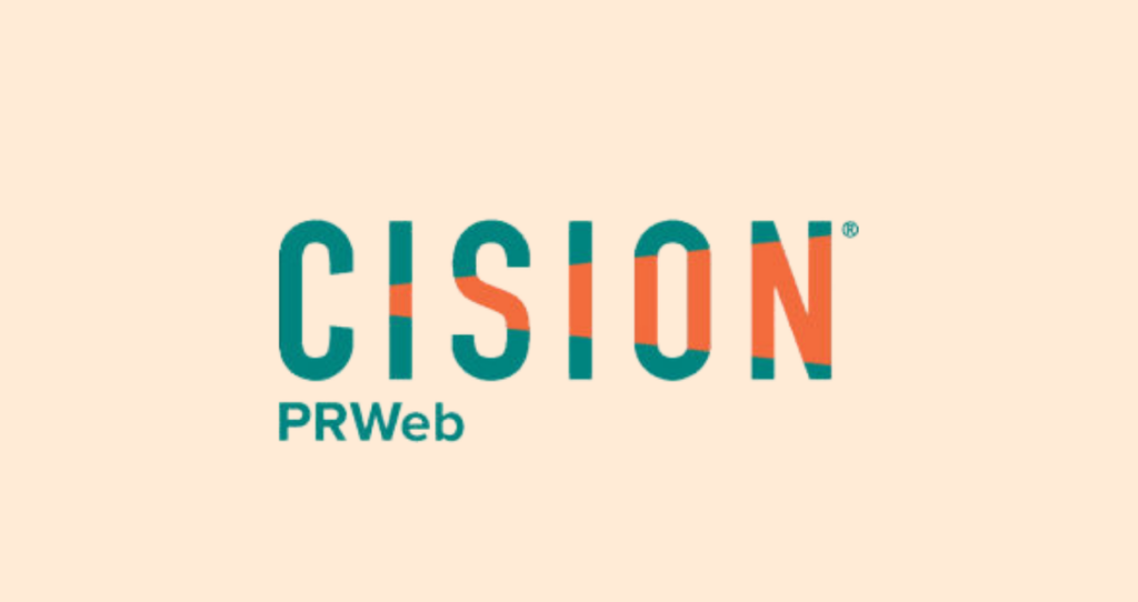 PRWeb by Cision logo.