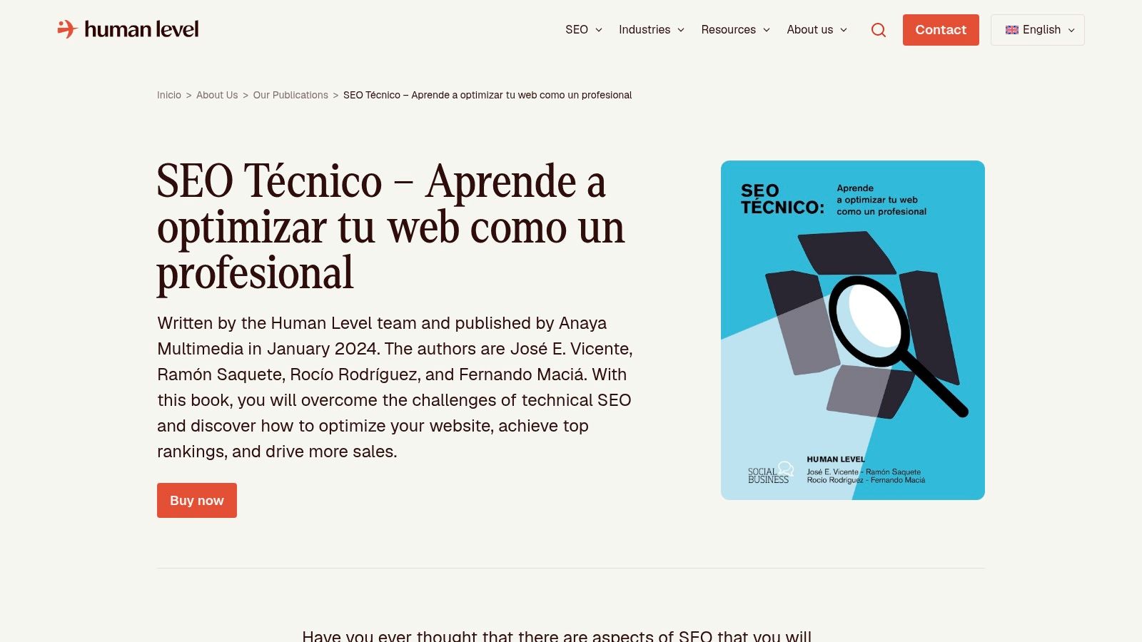 Technical SEO: Professional Web Optimization (Human Level, 2024)